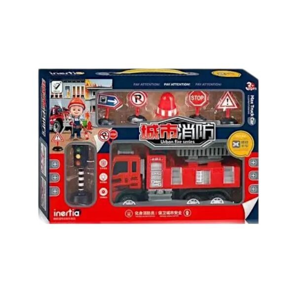 Σετ πυροσβεστικό όχημα με αξεσουάρ - 898-110 - 917346