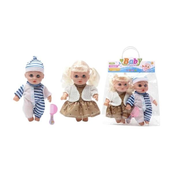 Σετ κούκλες mini με αξεσουάρ - 2pcs - 0812-2636 - 917418