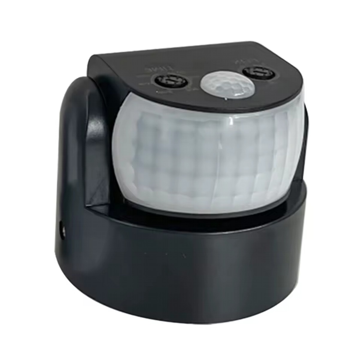 VenCore 3368-10004 - IP65 Dual IR Moving Sensor 230V 5A - Διπλός Ανιχνευτής Κίνησης PIR 180°+120° Μέγιστη Εμβέλεια 12 Μέτρα 230 Volt 1200 Watt Μέγιστο Φορτίο Μαύρο Σώμα