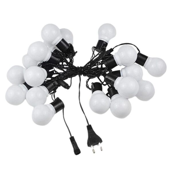VenCore 7042-10007 - String Bulb Lights 5m 20 Bulbs 2200K - Χριστουγεννιάτικη Γιρλάντα με 20 Γλόμπους 10W 230V 5m Θερμό Λευκό 2200K IP65 Αδιάβροχη