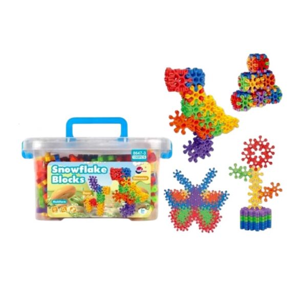 Σετ κατασκευών DIY με τουβλάκια νιφάδες - 150pcs - 8647-3 - 917513