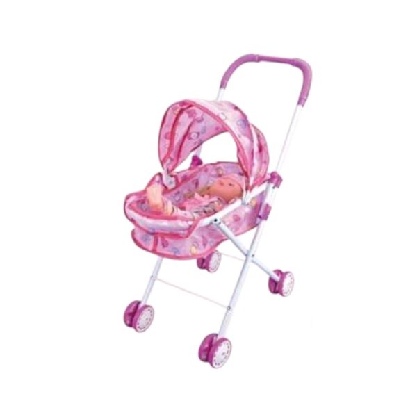 Παιδικό καροτσάκι με κούκλα - YL301-5C14 - 917562