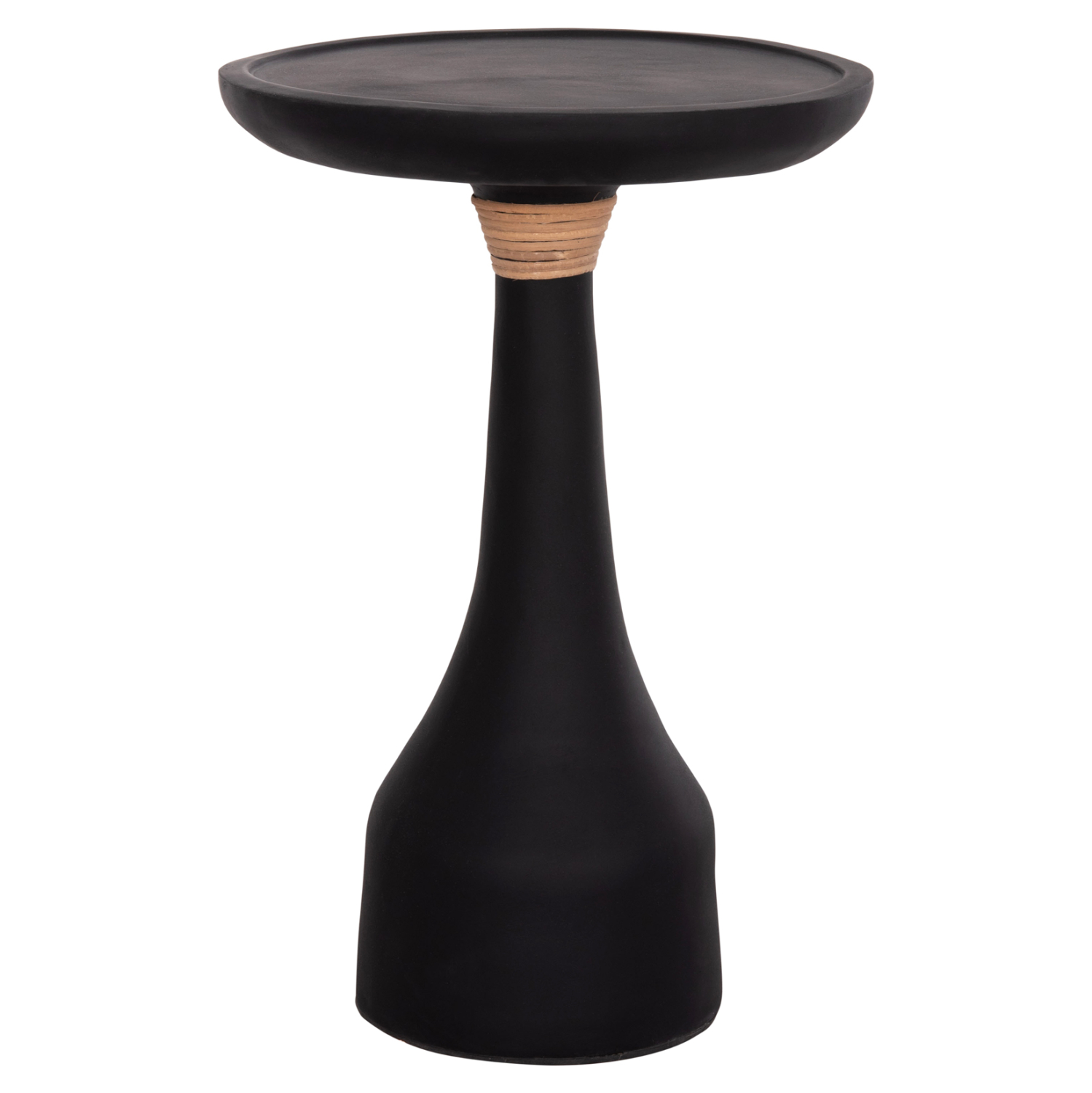 ΒΟΗΘΗΤΙΚΟ ΤΡΑΠΕΖΙ ΓΙΑ ΛΑΜΠΑΤΕΡ TORG HM18170.01 FIBER CEMENT ΜΑΥΡΟ Φ41x62Υεκ.