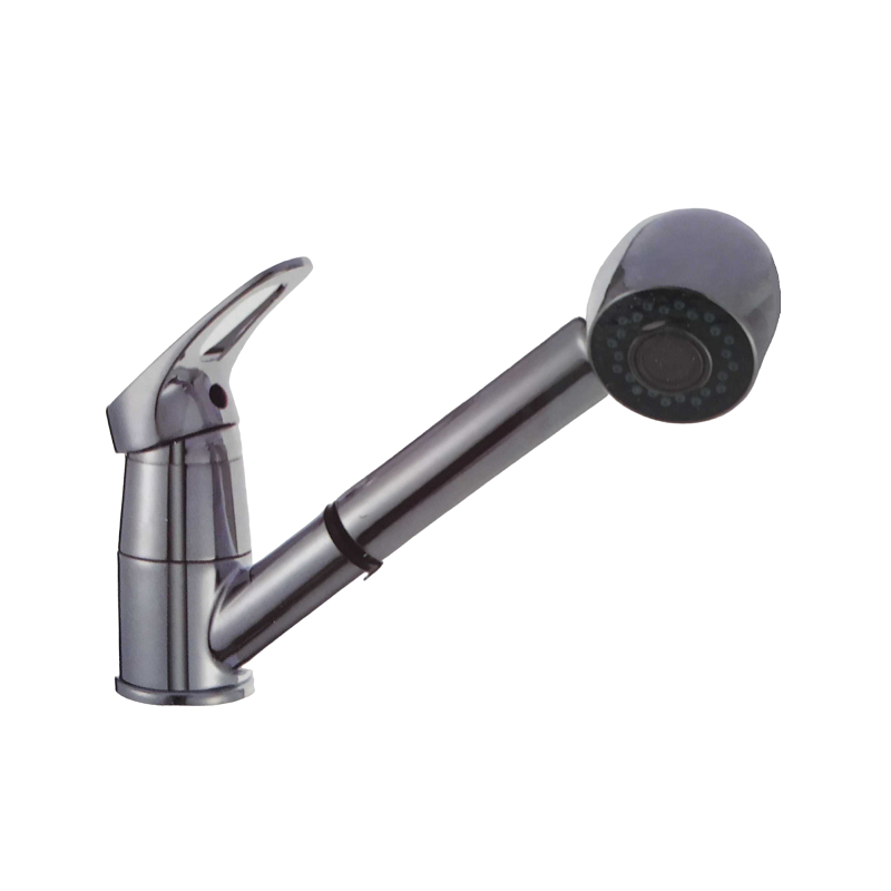 Μπαταρία βρύσης κουζίνας με επεκτεινόμενη κεφαλή - 576906