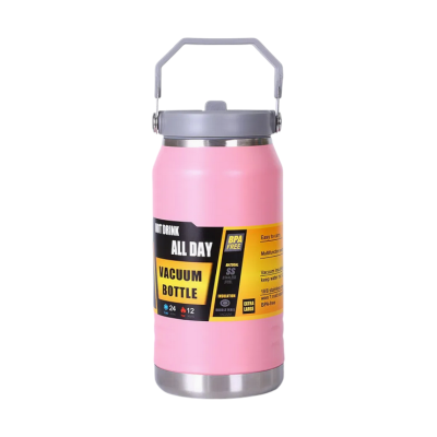 Φορητό παγούρι-θερμός - 1000ml - 123811 - Pink